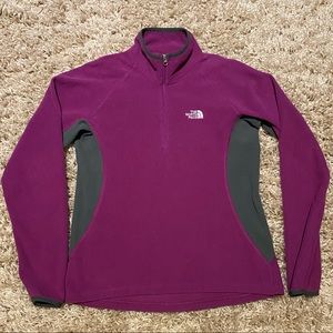 The North Face women’s purple pull over size M